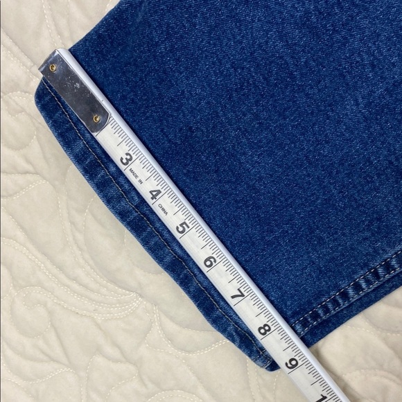 Jessica High Rise Jeans Blue Straight Leg Sz 16 - Picture 8 of 10